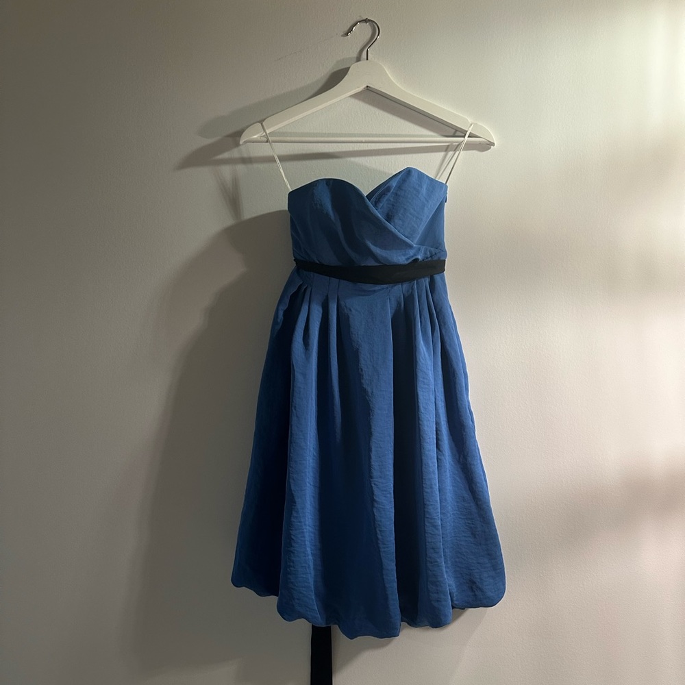 Cute high quality blue tulip dress